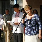 Людмила Дригало привітала школярів із Днем знань